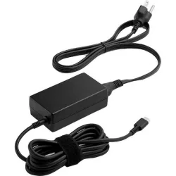 HP Usb-c Power Adapter USB-C Φορτιστής Laptop 65W με Αποσπώμενο Καλώδιο Τροφοδοσίας