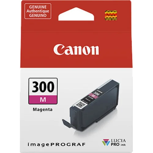 Canon PFI-300 Γνήσιο Μελάνι Εκτυπωτή InkJet Ματζέντα (4195C001)