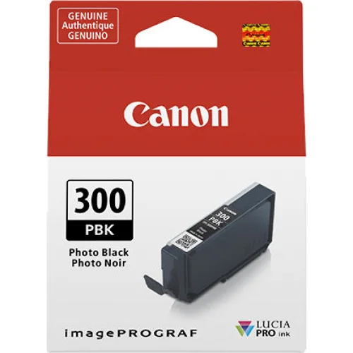 Canon PFI-300 Γνήσιο Μελάνι Εκτυπωτή InkJet Photo Μαύρο (4193C001)