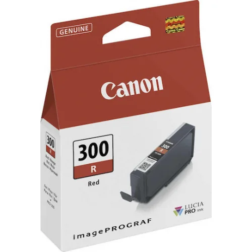 Canon PFI-300 Γνήσιο Μελάνι Εκτυπωτή InkJet Κόκκινο (4199C001)