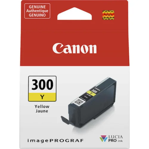 Canon PFI-300 Γνήσιο Μελάνι Εκτυπωτή InkJet Κίτρινο (4196C001)