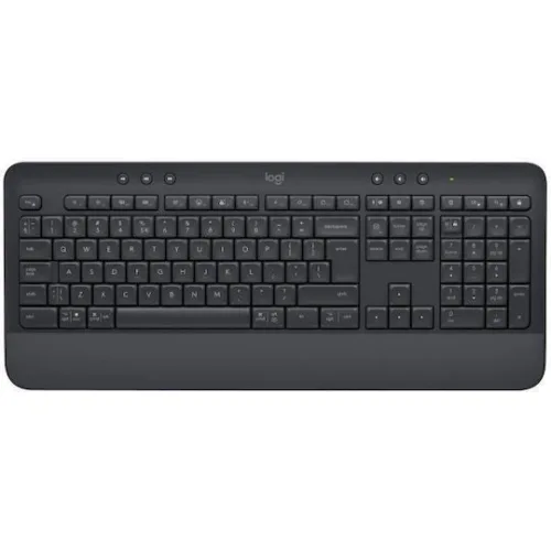 Logitech Signature K650 Ασύρματο Bluetooth Πληκτρολόγιο Αγγλικό US Graphite