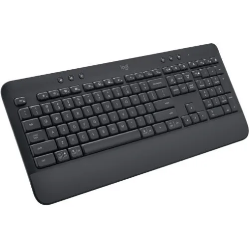 Logitech Signature K650 Ασύρματο Bluetooth Πληκτρολόγιο Αγγλικό US Graphite