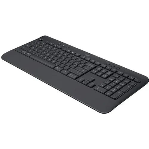 Logitech Signature K650 Ασύρματο Bluetooth Πληκτρολόγιο Αγγλικό US Graphite