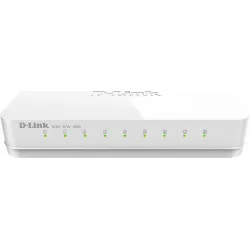D-Link Unmanaged L2 Switch με 8 Θύρες Gigabit (1Gbps) Ethernet