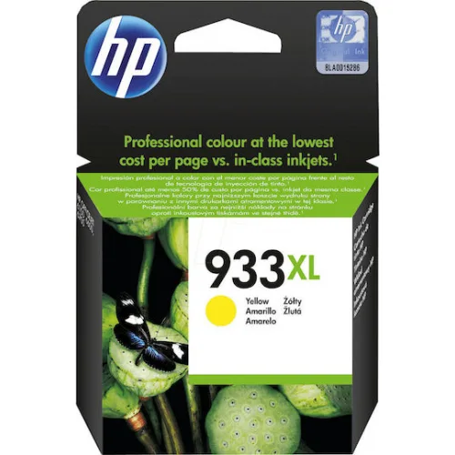 HP 933XL Γνήσιο Μελάνι Εκτυπωτή InkJet Κίτρινο (CN056AE)