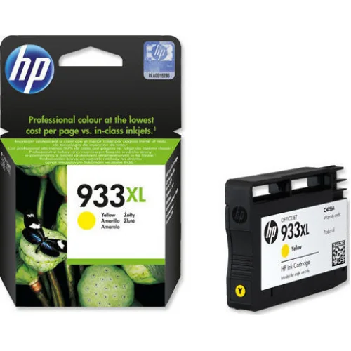HP 933XL Γνήσιο Μελάνι Εκτυπωτή InkJet Κίτρινο (CN056AE)