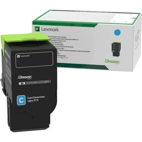 Lexmark C2320C0 Γνήσιο Toner Laser Εκτυπωτή Κυανό Return Program 1000 Σελίδων
