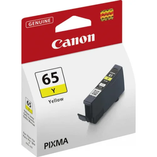 Canon CLI-65 Γνήσιο Μελάνι Εκτυπωτή InkJet Κίτρινο (4218C001)