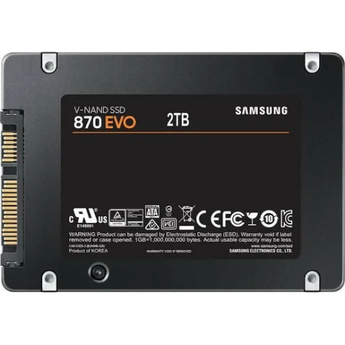 Samsung 870 Evo SSD 2TB 2.5'' SATA III