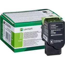 Lexmark C2320K0 Γνήσιο Toner Laser Εκτυπωτή Μαύρο Return Program 1000 Σελίδων
