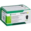 Lexmark C2320Y0 Γνήσιο Toner Laser Εκτυπωτή Κίτρινο Return Program 1000 Σελίδων