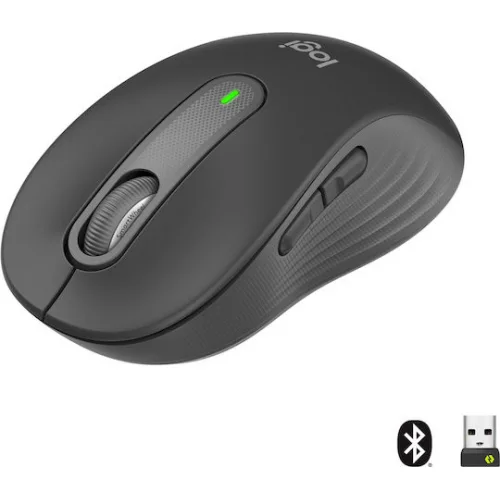 Logitech Signature M650 M Ασύρματο Bluetooth Ποντίκι Graphite