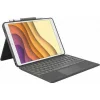 Logitech Combo Touch Flip Cover Υφασμάτινο με Πληκτρολόγιο Γκρι (iPad 2019/2020/2021 10.2'')