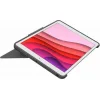 Logitech Combo Touch Flip Cover Υφασμάτινο με Πληκτρολόγιο Γκρι (iPad 2019/2020/2021 10.2'')