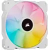 Corsair iCUE SP120 RGB Elite Performance Case Fan με Σύνδεση 4-Pin PWM 3τμχ Λευκό