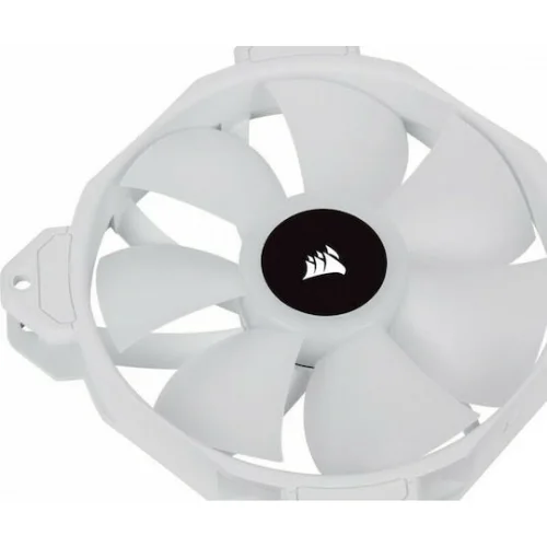Corsair iCUE SP120 RGB Elite Performance Case Fan με Σύνδεση 4-Pin PWM 3τμχ Λευκό