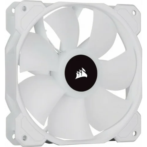 Corsair iCUE SP120 RGB Elite Performance Case Fan με Σύνδεση 4-Pin PWM 3τμχ Λευκό