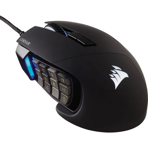 Corsair Scimitar RGB Elite Gaming Ποντίκι 18000 DPI Μαύρο