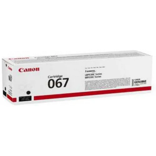 Canon 067 Γνήσιο Toner Laser Εκτυπωτή Μαύρο 1350 Σελίδων (5102C002)