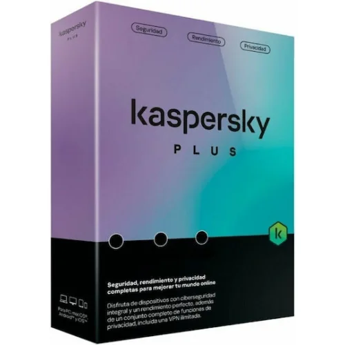 Kaspersky Plus για 1 Συσκευή και 1 Έτος Χρήσης
