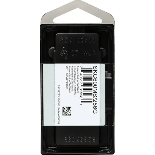 Kingston KC600 SSD 256GB mSATA SATA III