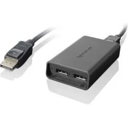 Lenovo Μετατροπέας DisplayPort male σε DisplayPort 2x female (0B47092)