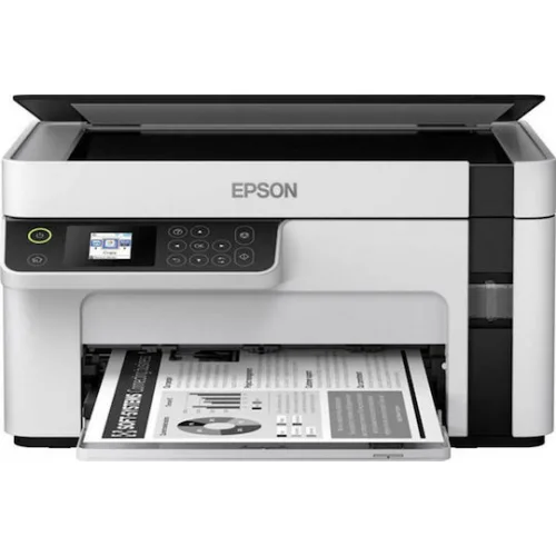 Epson EcoTank M2120 Ασπρόμαυρο Πολυμηχάνημα Inkjet με WiFi και Mobile Print C11CJ18402
