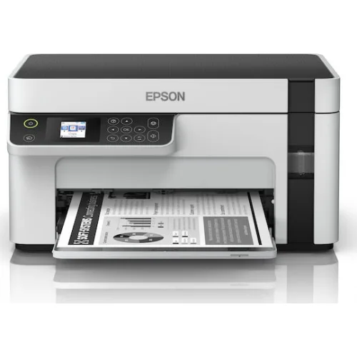 Epson EcoTank M2120 Ασπρόμαυρο Πολυμηχάνημα Inkjet με WiFi και Mobile Print C11CJ18402