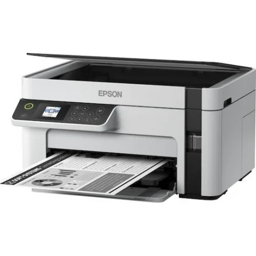 Epson EcoTank M2120 Ασπρόμαυρο Πολυμηχάνημα Inkjet με WiFi και Mobile Print C11CJ18402