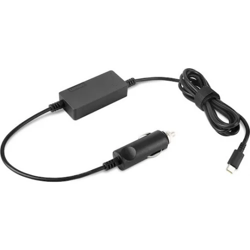 Lenovo USB-C Φορτιστής Laptop 65W με Αντάπτορα Τροφοδοσίας