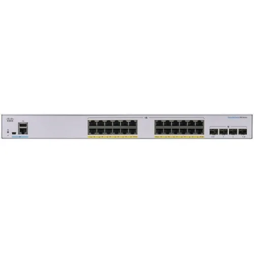 Cisco CBS250-24FP-4G-EU Managed L2 Switch με 24 Θύρες Gigabit (1Gbps) Ethernet