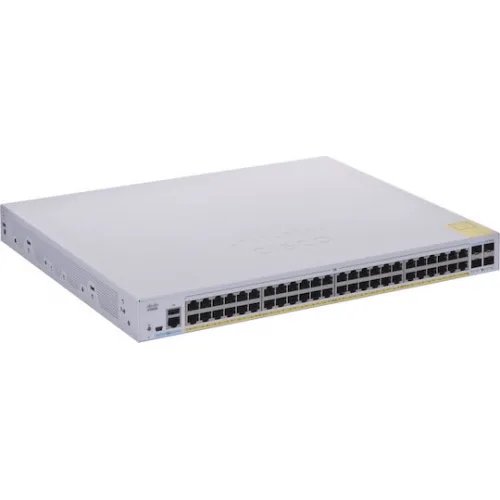 Cisco CBS250-48P-4X Managed L2 / L3 PoE+ Switch με 48 Θύρες Gigabit (1Gbps) Ethernet και 4 SFP Θύρες