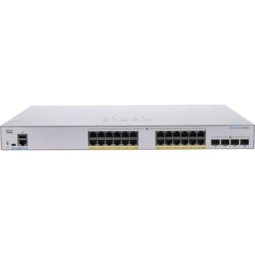 Cisco CBS350-24FP-4G-EU Managed L3 PoE+ Switch με 24 Θύρες Gigabit (1Gbps) Ethernet και 4 SFP Θύρες