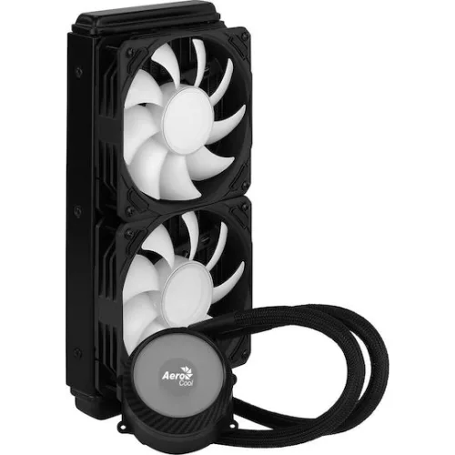 Aerocool Mirage L240 Υδρόψυξη Επεξεργαστή Διπλού Ανεμιστήρα 120mm για Socket AM4/1200/115x με RGB Φωτισμό