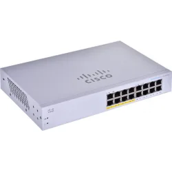 Cisco CBS110-16PP-EU Unmanaged L2 Switch με 16 Θύρες Gigabit (1Gbps) Ethernet Cisco CBS110-16PP-EU Unmanaged L2 Switch με 16 Θύρες Gigabit (1Gbps) Ethernet