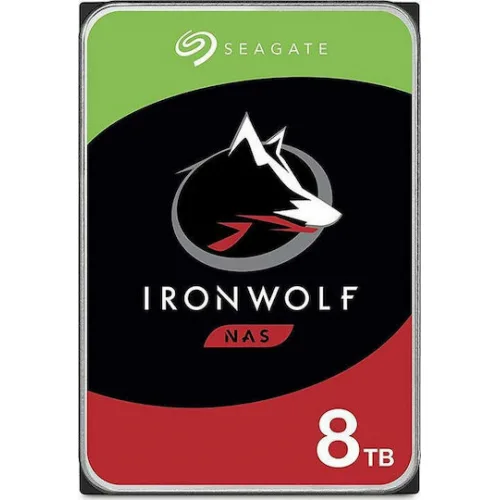 Seagate Ironwolf 8TB HDD Σκληρός Δίσκος 3.5" SATA III 7200rpm με 256MB Cache για NAS Seagate Ironwolf 8TB HDD Σκληρός Δίσκος 3.5" SATA III 7200rpm με 256MB Cache για NAS