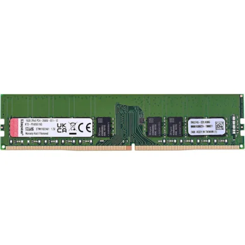 Kingston DDR4 με Module 1x16GB και Ταχύτητα 2666 για Server