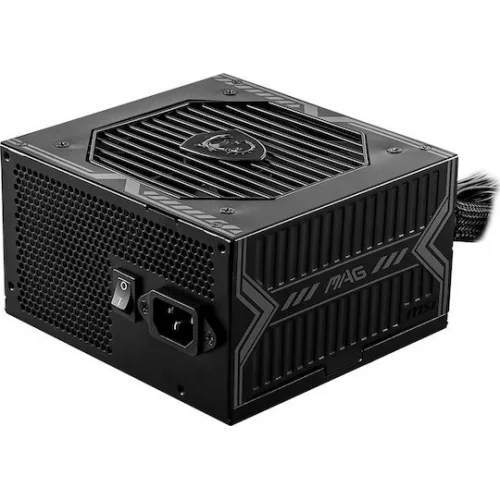 MSI MAG A650BN 650W Μαύρο Τροφοδοτικό Υπολογιστή Full Wired 80 Plus Bronze