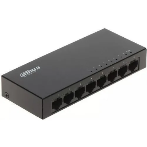 Dahua PFS3008-8GT V2 Unmanaged L2 Switch με 8 Θύρες Ethernet