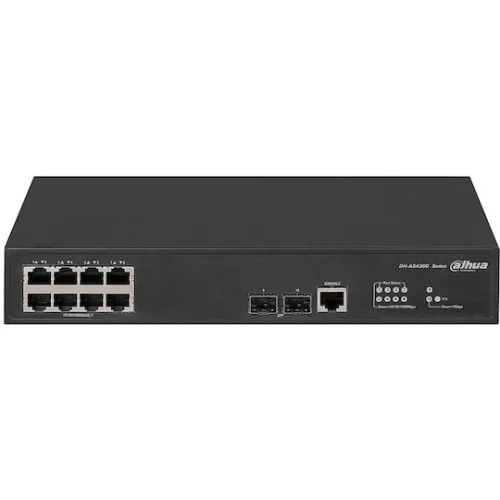Dahua AS4300-8GT2 Managed L2 Switch με 8 Θύρες Gigabit (1Gbps) Ethernet και 2 SFP Θύρες