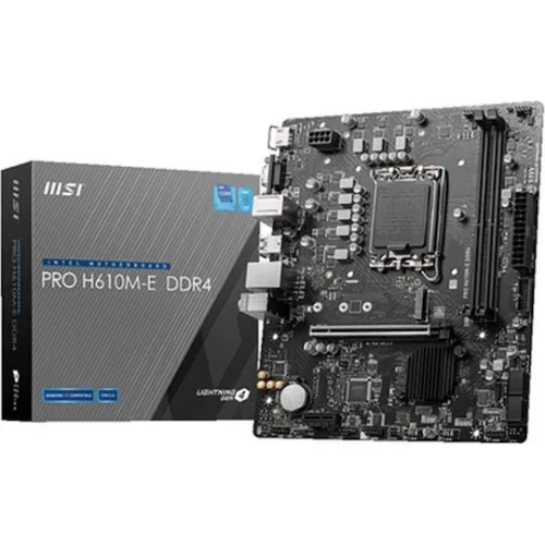 MSI PRO H610M-E DDR4 Motherboard Micro ATX με Intel 1700 Socket