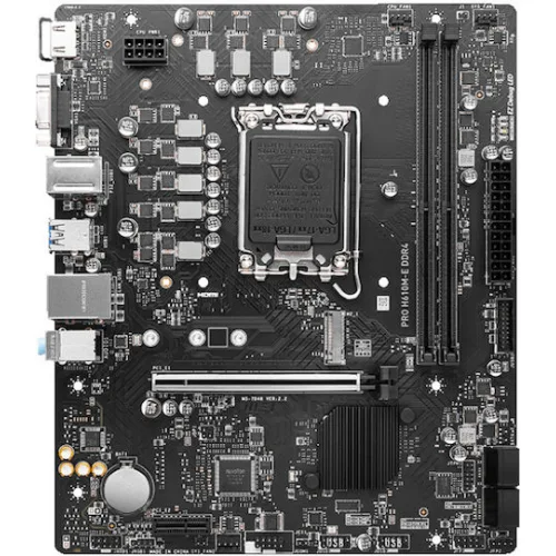 MSI PRO H610M-E DDR4 Motherboard Micro ATX με Intel 1700 Socket