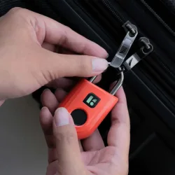 Igloohome Λουκέτο Πέταλο με Κλειδί Μαύρο