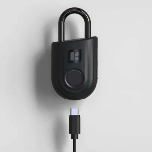 Igloohome Λουκέτο Πέταλο με Κλειδί Μαύρο