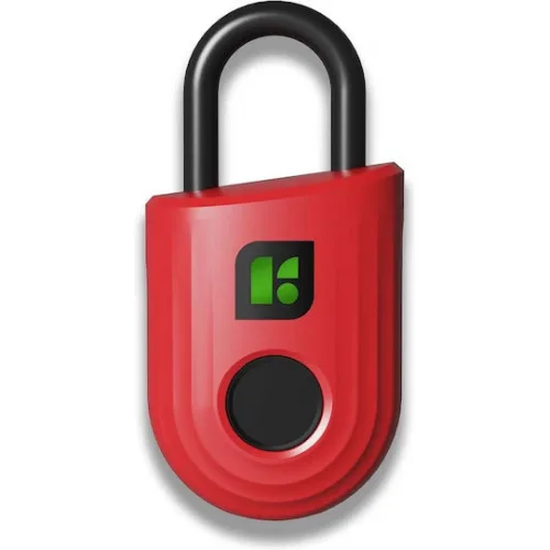 Igloohome Λουκέτο Πέταλο με Κλειδί Κόκκινο