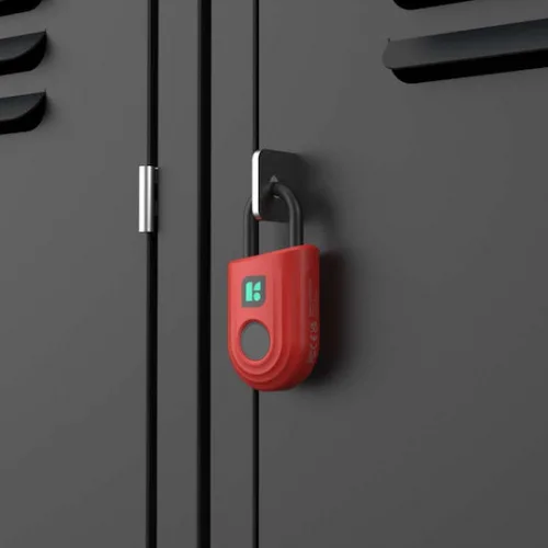 Igloohome Λουκέτο Πέταλο με Κλειδί Κόκκινο