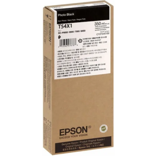 Epson Singlepack Γνήσιο Μελάνι Εκτυπωτή InkJet Photo Μαύρο (C13T54X100)