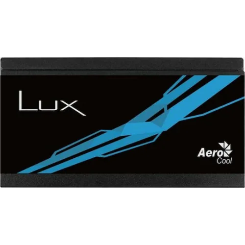 Aerocool LUX 550W Μαύρο Τροφοδοτικό Υπολογιστή Full Wired 80 Plus Bronze