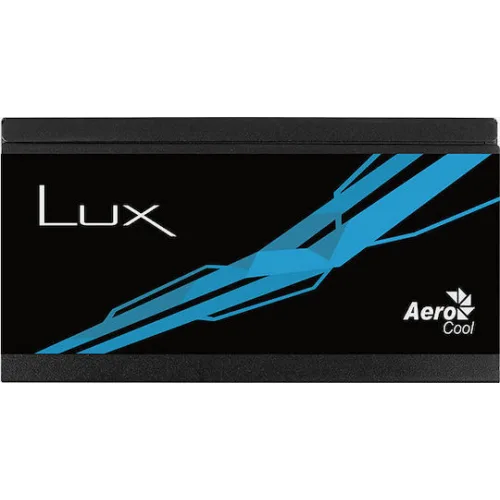 Aerocool LUX 650W Μαύρο Τροφοδοτικό Υπολογιστή Full Wired 80 Plus Bronze